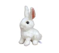 Simulación Lindo Conejo Peluche Juguete Conejo muñeca Regalo de cumpleaños Liebre muñeca Regalo