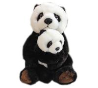 Simulación Madre e Hijo Panda Peluche de Juguete Sichuan Abrazo Oso Muñeco Peluche Regalo acompañamiento Suave y Lindo Decoración del hogar