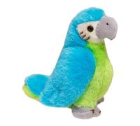 Simulación Parrot Juguetes de Felpa de Peluche de Pájaro de Peluche de Juguete Imán Decorativo Hebilla Tela
