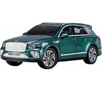 Simulación vehículos Metal Fundido presión 1:24 para Bentley Bentayga SUV Lujo Vehículo aleación fundida para el para Modelo 6 estático Puertas Abiertas para exhibición para Modelos(Verde)