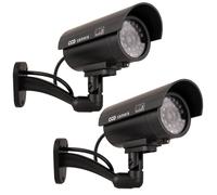 Simulada Cámara IR9000 B LED IR 2 unidades Negro para Exterior/Interior