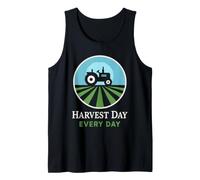 Simulador agrícola Virtual Farmer Pixel Farm Core Gardening Camiseta sin Mangas