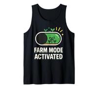 Simulador agrícola Virtual Farmer Pixel Farm Core Gardening Camiseta sin Mangas