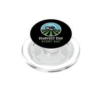Simulador agrícola Virtual Farmer Pixel Farm Core Gardening PopSockets PopGrip para MagSafe