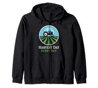 Simulador agrícola Virtual Farmer Pixel Farm Core Gardening Sudadera con Capucha