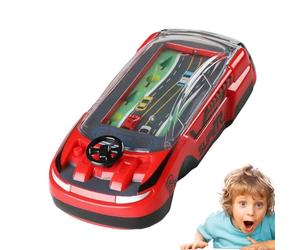 Simulador de coches de carreras - Simulador de conducción portátil con, juego de carreras de dos jugadores para niños, adolescentes y adultos, experiencia de carreras de coches realista, aprendizaje