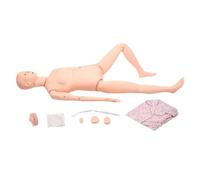 Simulador de cuidado corporal, maniquí de entrenamiento de enfermería, modelos de anatomía humana de demostración de tamaño real, modelo de enseñanza de educación multifuncional para enseñar y