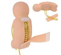 Simulador de entrenamiento de punción lumbar infantil, modelo neonatal de tamaño real para práctica médica y ayuda de enseñanza