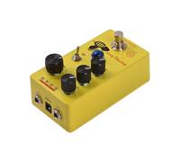 Simulador de Guitarra Acústica Pedal Volumen de Volumen Focus de 4 Modos DC 9V 6.35 mm Interfaz de Salida de Entrada Pedal para coro para Guitarra Eléctrica Bypass True