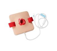 Simulador de heridas de bala (GSW): modelo realista de taponamiento de heridas de silicona para el control de hemorragias, formación en «Stop The Bleed» y TCCC, kit de simulación médica