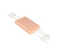 Simulador de inyección venosa, simulador de punción, módulo de piel de retorno de sangre, material de sutura de silicona para la piel humana, modelo de entrenamiento, simulador de inyección venosa