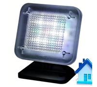 Simulador de Luz TV para Seguridad, Encendido Automático al Anochecer con Temporizador, LED Ajustable, Disuade Ladrones, Apariencia de Ocupación(1)