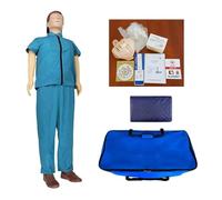 Simulador De Reanimación Cardiopulmonar Profesional For Adultos, Modelo De Entrenamiento De Cuerpo Completo, Maniquí De Habilidades De Cuidado Del Paciente For La Enseñanza Práctica.
