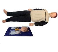 Simulador De Respiración Artificial, Rcp, Maniquí De Entrenamiento De Primeros Auxilios, Equipo De Reanimación Cardiopulmonar De Cuerpo Entero Para La Enseñanza De Rcp, Modelo De Maniquí De Entrenami