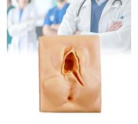 Simulador de sutura de episiotomía, modelo realista de práctica de sutura vulvar, herramienta de entrenamiento reutilizable para estudiantes de medicina en ginecología y enseñanza clínica