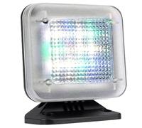 Simulador de TV falsa con sensor de luz y temporizador, disuasorio antirrobo para seguridad en el hogar y protección contra robos