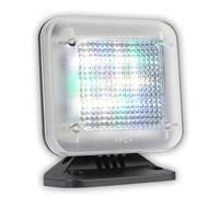 Simulador de TV falsa LED con sensor de luz y temporizador, encendido/apagado automático, disuasorio antirrobo para seguridad en el hogar y protección contra robo