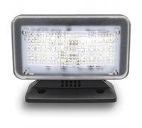 Simulador de TV falso, antirrobo, disuasorio con temporizador y sensor de atardecer, encendido automático, ángulo ajustable