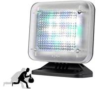 Simulador de TV falso, luz LED antirrobo for TV con sensor de fuente de luz y sensor de anochecer, luz de seguridad nocturna con 4 modos, for protección contra robos de seguridad en el hogar(12LED)