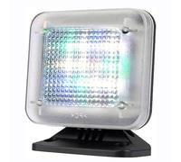 Simulador de TV para Seguridad Hogar - Luz LED con Sensor de Movimiento, Temporizador, 4 Modos de Luz y Cristal Antiexplosión | Disuasor de Ladrones para Casas Seguras