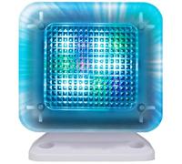 Simulador de TV Simulado Falso, TV de Seguridad LED, Sensor de Fuente de Luz Incorporado y Sensor de Anochecer, Ahorro de Electricidad, Encendido Automático