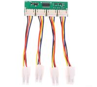 Simulador de velocidad del ventilador para mineros S21 y S19K Pro, emulador compacto de 5,5 cm con 4 modos para pruebas audiovisuales, dispositivo controlador PCB verde (B)