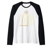 Simulador de Vuelo Simulador de Vuelo Aviación Gamer Sim Piloto Camiseta Manga Raglan
