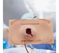 Simulador Portátil De Taponamiento De Heridas, Kit De Formación «Stop The Bleed», Modelo De Herida Para Formación, Simula Con Gran Realismo Una Herida En El Muslo O El Brazo Y Una Escena Hemorragia