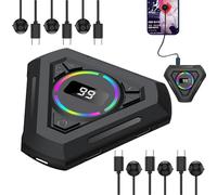 Simulated Finger Clicking USB Simulator | Great Video Auto Tapper Taps Adjustable Speed | Carry Conveniently for Games, Live Broadcasts, Reward Tasks, multicolor, C/ machine with six heads, Consulte