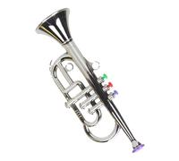 Simulated Musical Trumpet - Brass Style Wind Horn Instrument Toy, Pretend