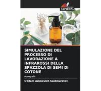 Simulazione del Processo Di Lavorazione a Infrarossi Della Spazzola Di Semi Di Cotone: Monografia