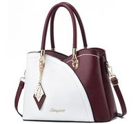 SiMYEER Monederos y bolsos con asa superior, bolsos de hombro, bolso de mensajero para mujer, 1-2-vinos