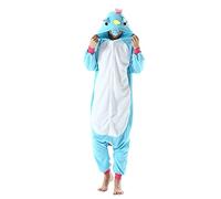 SimZoo Adulto Disfraz Pijama Unisex Pijama Kigurumi Onesie para Carnaval Halloween Cosplay Ropa de Dormir Traje de Disfraz para Navidad Festival Mujer y Hombre