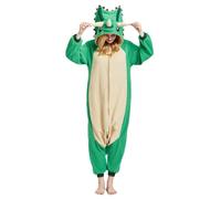 SimZoo Animal Onesie Pijamas para Adultos Hombres Mujeres Animal Cosplay Disfraz Ropa de Dormir Unisex Una Pieza Homewear