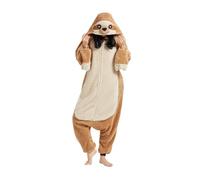 SimZoo Animal Onesie Pijamas para Adultos Hombres Mujeres Animal Cosplay Disfraz Ropa de Dormir Unisex Una Pieza Homewear