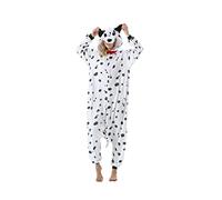 SimZoo Pijama Mono de Animal para Adultos, Ropa de Dormir para Disfraz de Perro Cosplay para Hombres y Mujeres, Ropa para el hogar Unisex de una Pieza
