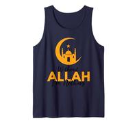 Sin Alá no Soy Nada Ramadán Kareem Musulmán Islámico Camiseta sin Mangas