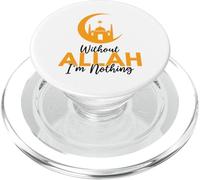 Sin Alá no Soy Nada Ramadán Kareem Musulmán Islámico PopSockets PopGrip para MagSafe