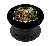 Sin Aliento Senderismo Sociedad Perezoso Tortuga Caracol Caminante Animal PopSockets PopGrip Adhesivo