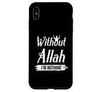Sin Allah Nadie Fe Creyentes Islam Musulmán Orar Dios Carcasa para iPhone XS MAX