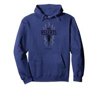 Sin arrepentimientos Porque no Hay Tatuajes, Cita ingeniosa para un Amante de la Tinta Sudadera con Capucha, Unisex para Adultos, Azul Marino, S