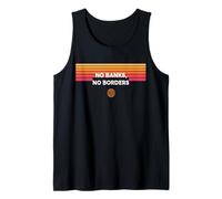 Sin bancos sin fronteras libertad financiación descentralizar bitcoin Camiseta sin Mangas