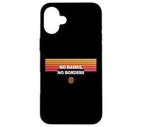 Sin bancos sin fronteras libertad financiación descentralizar bitcoin Carcasa para iPhone 16 Plus
