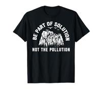 Sin Basura Anti Littering Reciclar Cambio Climático Camiseta