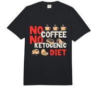 Sin café Dieta Baja en carbohidratos Amante del café Amante de la Dieta cetogénica Comfort Colors Adult Heavyweight T-Shirt