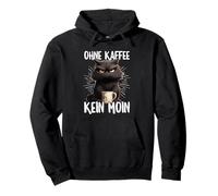 Sin café No Moin Resaca Morgenmuffel Refranes Sudadera con Capucha