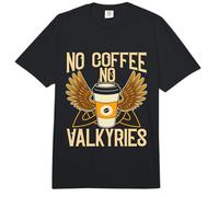 Sin café, sin valquirias nórdicas, vikingas nórdicas, Amantes del café Comfort Colors Adult Heavyweight T-Shirt