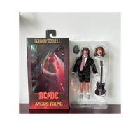 (sin caja, B) Highway To Hell AC/DC Angus Young ACDC Bon Scott AC DC Figura de acción Modelo Juguete Conjunto