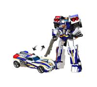 (Sin caja de color L) Galaxy Detectives Tobot Transformación Auto a Robot Juguete Corea Dibujos Animados
