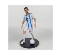 (sin caja) Figura de acción original nueva de C.Ronaldo Messi Mbappé de la Copa Mundial de la FIFA, modelo de
